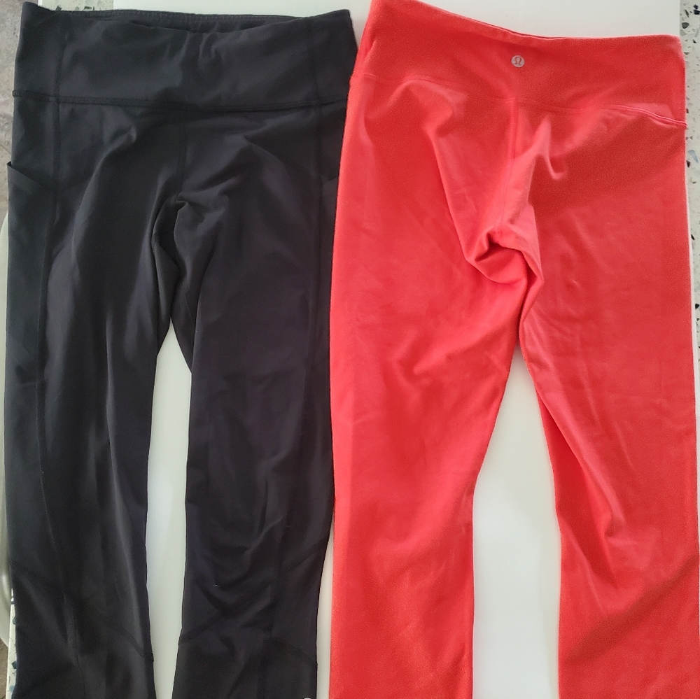 Lululemon leggings set of 4